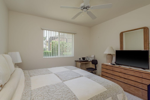 987 Chickadee Dr, Venice, FL 34285 - bedroom with ceiling fan