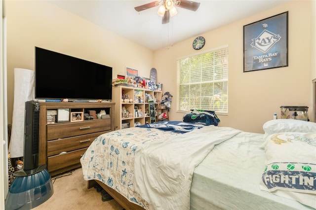 13803 Chalk Hill Pl, Riverview, FL 33579 - carpeted bedroom featuring ceiling fan