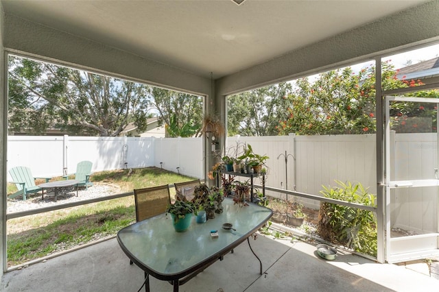 13803 Chalk Hill Pl, Riverview, FL 33579 - view of sunroom