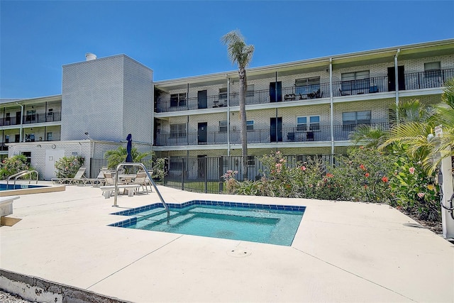 4050 4th St N Unit 205, Saint Petersburg, FL 33703 - view of pool with a swimming pool and a patio area