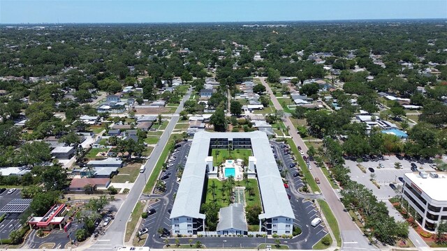 4050 4th St N Unit 205, Saint Petersburg, FL 33703 - drone / aerial view of a pool area