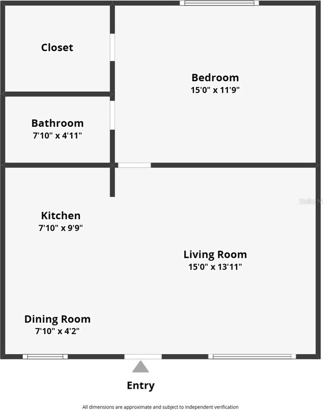 4050 4th St N Unit 205, Saint Petersburg, FL 33703 - room layout