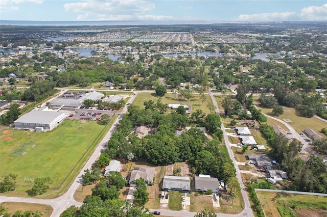707 9th Ave SW, Ruskin, FL 33570 - aerial view of property and surrounding area featuring a nearby body of water
