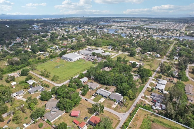 707 9th Ave SW, Ruskin, FL 33570 - aerial view of property's location with a nearby body of water
