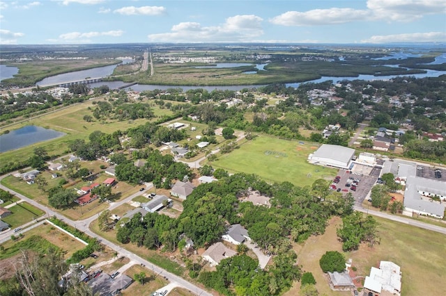 707 9th Ave SW, Ruskin, FL 33570 - aerial overview of property's location featuring a nearby body of water