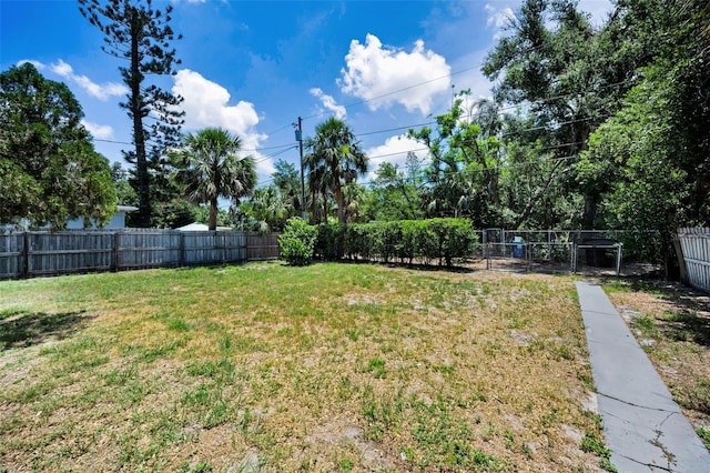 5642 9th Ave N, Saint Petersburg, FL 33710 - view of yard