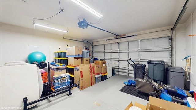 19635 Bellehurst Loop, Land O Lakes, FL 34638 - garage featuring a garage door opener