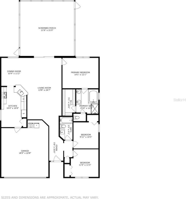19635 Bellehurst Loop, Land O Lakes, FL 34638 - property floor plan