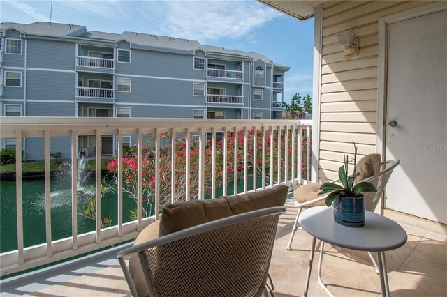 6817 Stones Throw Cir N Unit 17203, Saint Petersburg, FL 33710 - view of balcony