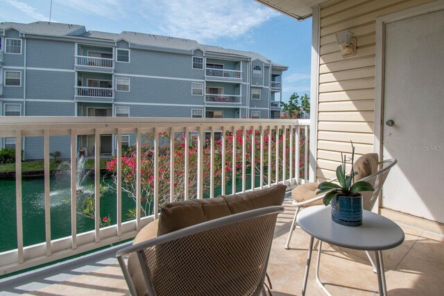 6817 Stones Throw Cir N Unit 17203, Saint Petersburg, FL 33710 - view of balcony