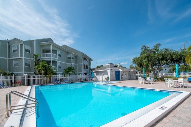 6817 Stones Throw Cir N Unit 17203, Saint Petersburg, FL 33710 - community pool featuring a patio area