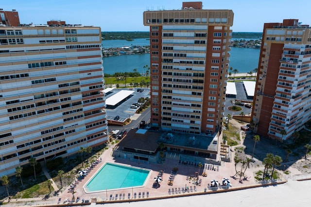 17920 Gulf Blvd Unit 1901, Redington Shores, FL 33708 - view of building exterior with a water view