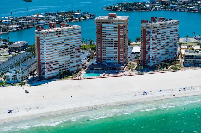 17920 Gulf Blvd Unit 1901, Redington Shores, FL 33708 - bird's eye view of expansive beach