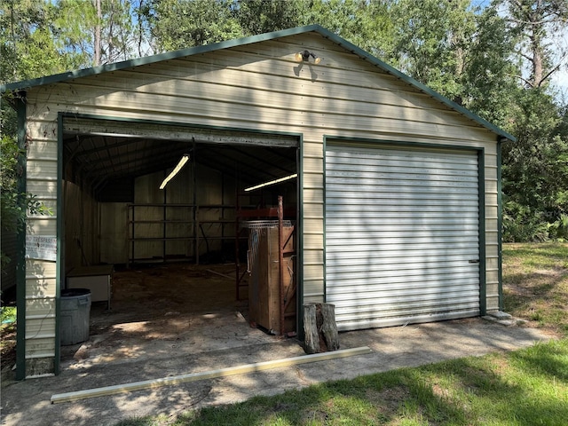 7644 Conrad St, Wesley Chapel, FL 33544 - view of detached garage