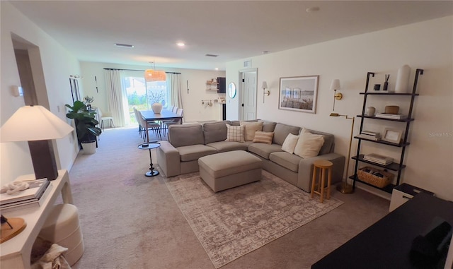 10123 Carp Hollow Rd, Sun City Center, FL 33573 - living area with light colored carpet