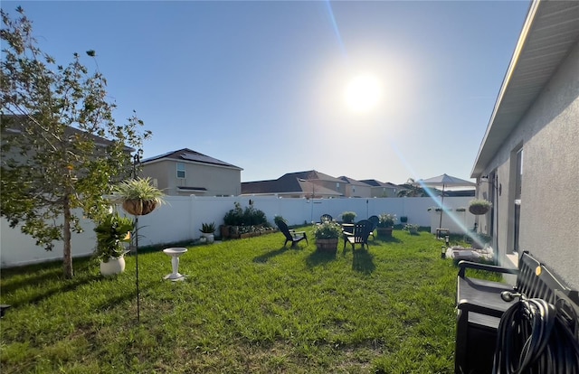 10123 Carp Hollow Rd, Sun City Center, FL 33573 - view of yard