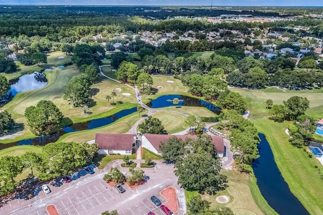 11927 Steppingstone Blvd, Tampa, FL 33635 - aerial view of a large body of water and a local golf course