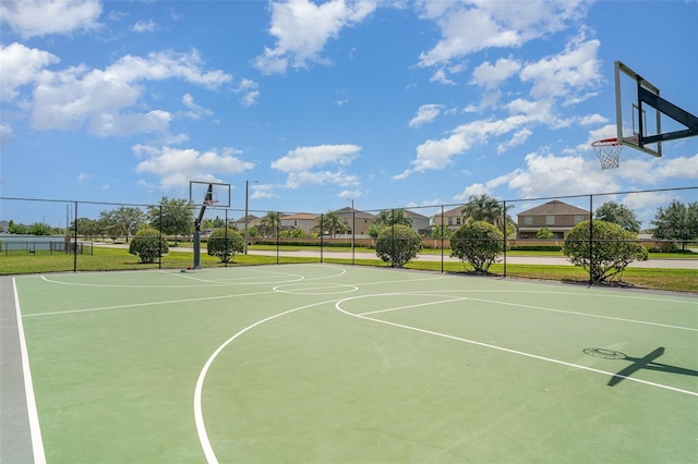 10104 Carloway Hills Dr, Wimauma, FL 33598 - view of sport court with community basketball court