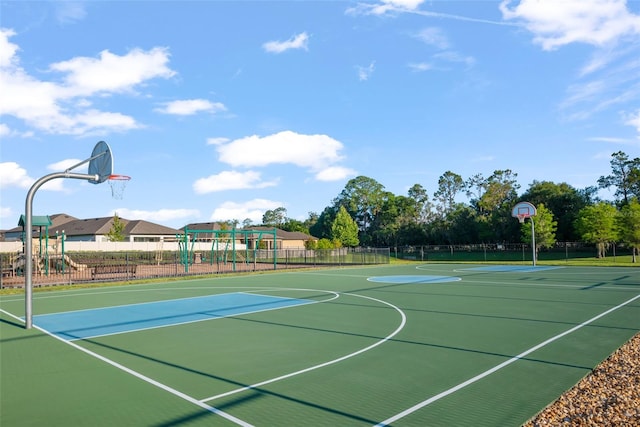 12170 Gothic Rd, Spring Hill, FL 34610 - view of sport court featuring community basketball court