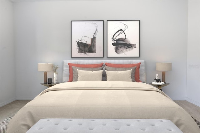 12170 Gothic Rd, Spring Hill, FL 34610 - carpeted bedroom with baseboards
