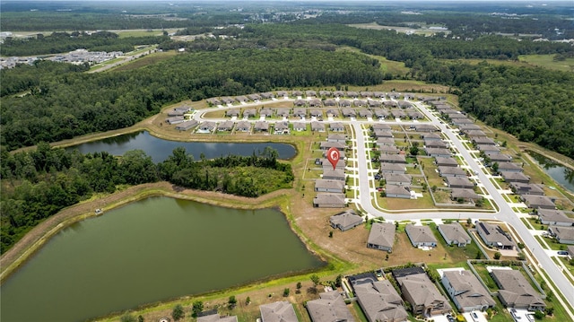 12170 Gothic Rd, Spring Hill, FL 34610 - view of property location featuring nearby suburban area, a large body of water, and a forest