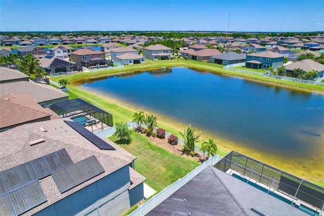 11612 Sunburst Marble Rd, Riverview, FL 33579 - aerial perspective of suburban area featuring a nearby body of water
