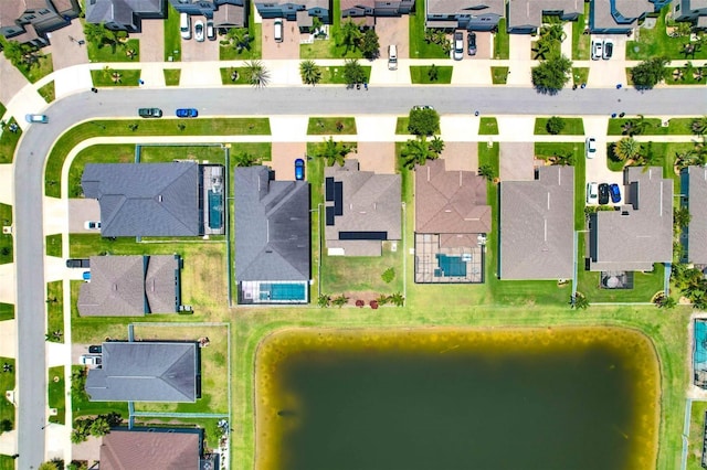 11612 Sunburst Marble Rd, Riverview, FL 33579 - aerial view of residential area with a large body of water