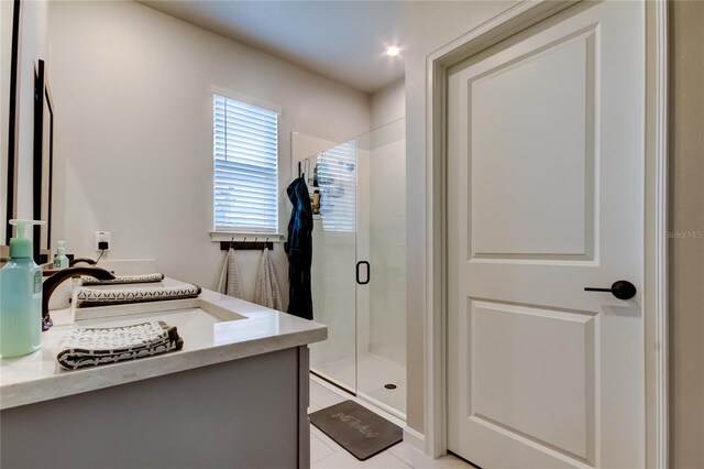 2456 Arbor Wind Dr, Lutz, FL 33558 - bathroom with a stall shower and vanity