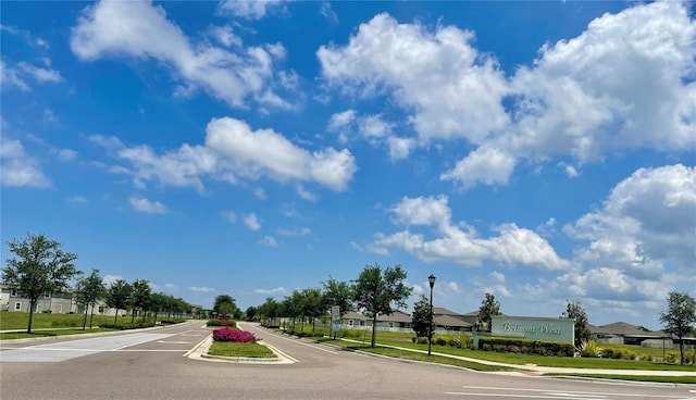 9520 Lemon Drop Loop, Sun City Center, FL 33573 - view of asphalt road with street lighting, curbs, and sidewalks