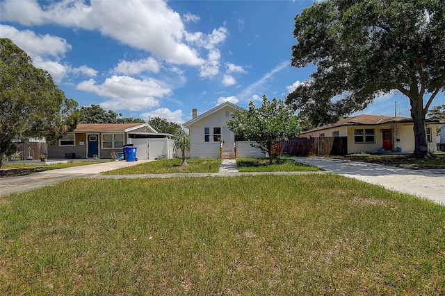 2627 17th Ave N, Saint Petersburg, FL 33713 - ranch-style house with concrete driveway