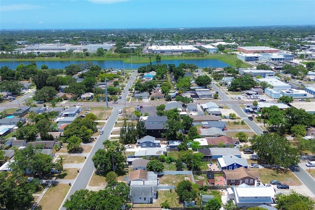 2627 17th Ave N, Saint Petersburg, FL 33713 - aerial perspective of suburban area featuring a nearby body of water