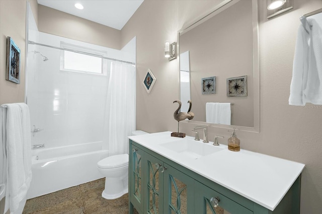 110 Carlyle Dr, Palm Harbor, FL 34683 - full bathroom with vanity and shower / tub combo