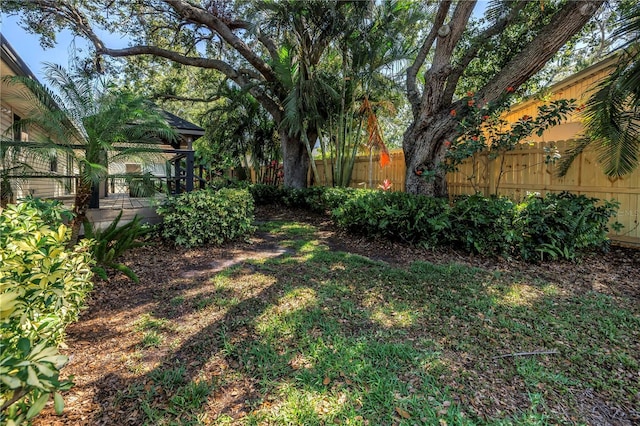 7461 Pescador Pl, Seminole, FL 33772 - view of yard featuring a gazebo