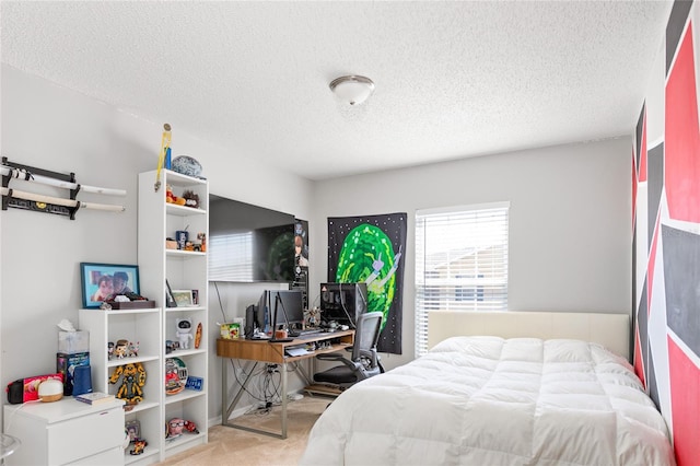 8415 Edgewater Place Blvd, Tampa, FL 33615 - carpeted bedroom featuring a textured ceiling