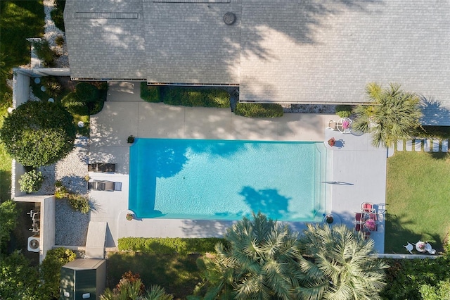 2110 Reaney Rd, Lakeland, FL 33803 - aerial view of a pool