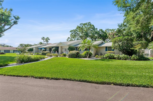 2110 Reaney Rd, Lakeland, FL 33803 - ranch-style house featuring a front yard