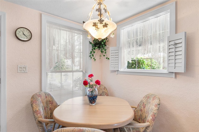 2110 Reaney Rd, Lakeland, FL 33803 - dining space featuring a textured wall