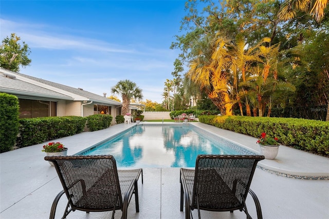 2110 Reaney Rd, Lakeland, FL 33803 - view of swimming pool featuring a patio area