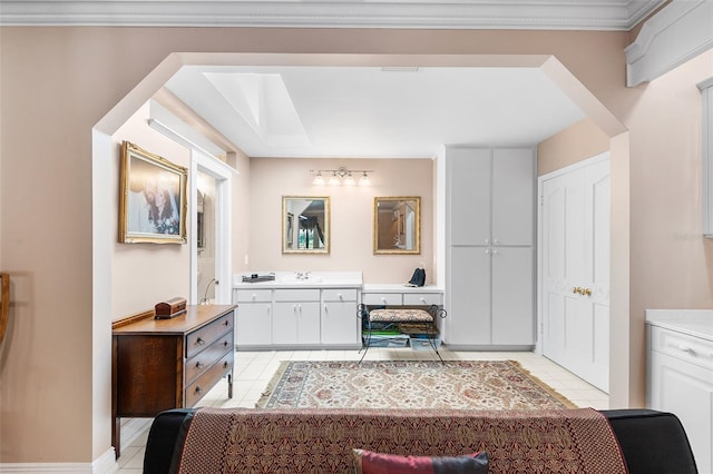 2110 Reaney Rd, Lakeland, FL 33803 - bathroom featuring tile patterned floors and vanity