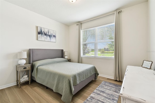 32825 Sand Creek Dr, Wesley Chapel, FL 33543 - bedroom featuring light wood-style floors and baseboards