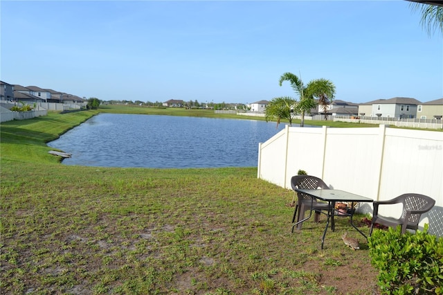 16725 Delia St, Wimauma, FL 33598 - view of yard featuring a water view and a residential view