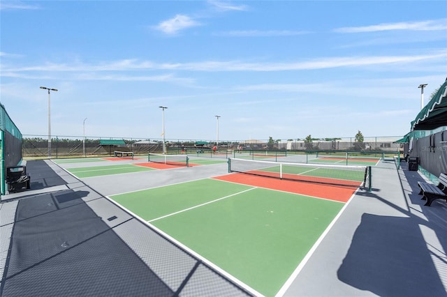 10298 SW 96th Loop, Ocala, FL 34481 - view of tennis court with community basketball court