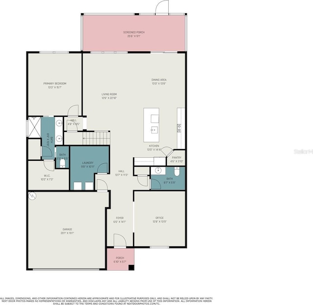 30572 Thunderbird Dr, Wesley Chapel, FL 33545 - home floor plan