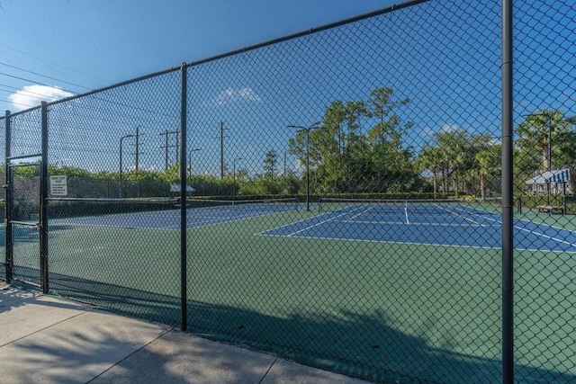 15958 Marcello Cir, Naples, FL 34110 - view of tennis court