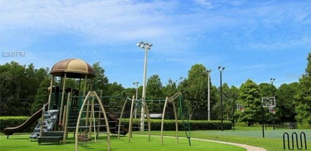 5619 Essex Ct, Palm Harbor, FL 34685 - community jungle gym with a yard