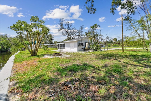 1110 Canal St, Ruskin, FL 33570 - view of grassy yard