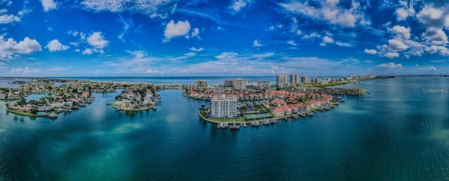 240 Sand Key Estates Dr Unit 222, Clearwater, FL 33767 - view of urban area with a nearby body of water and numerous boat docks