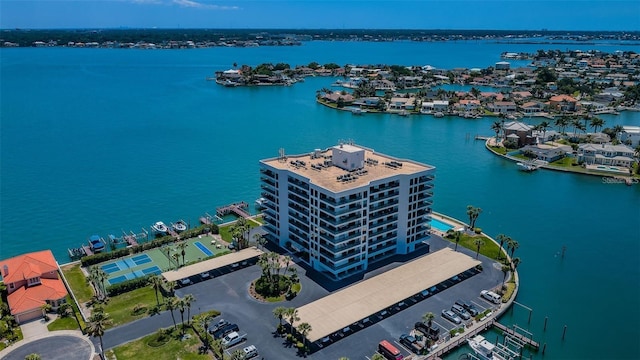 240 Sand Key Estates Dr Unit 222, Clearwater, FL 33767 - drone / aerial view of a nearby body of water