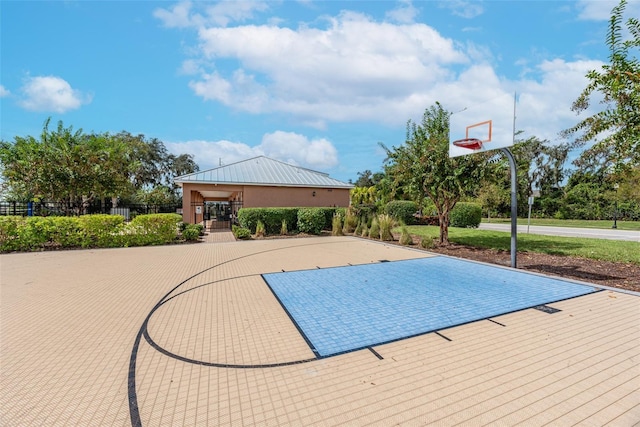 13903 Sage Thrasher Ln, Riverview, FL 33579 - view of basketball court featuring community basketball court