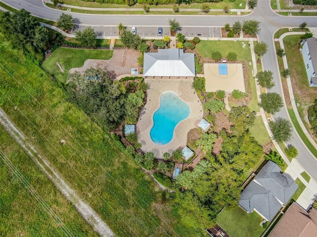 13903 Sage Thrasher Ln, Riverview, FL 33579 - bird's eye view of a pool